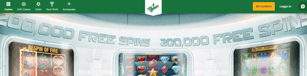 Mrgreen freespins maj