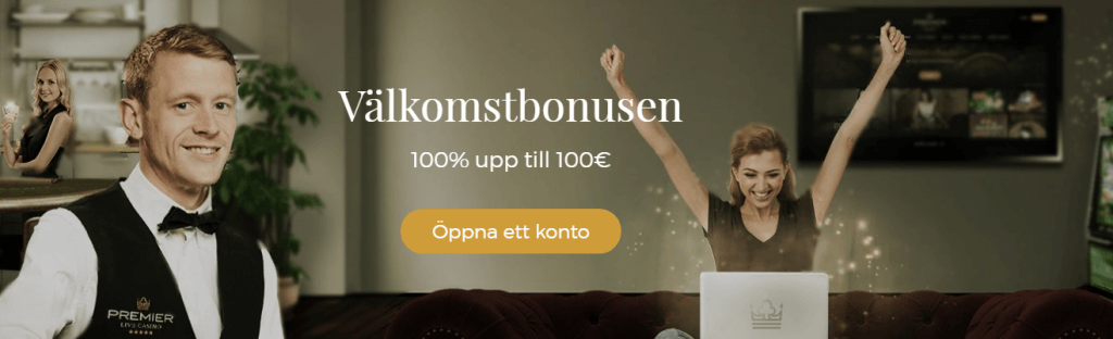 Populära live casino bonusar