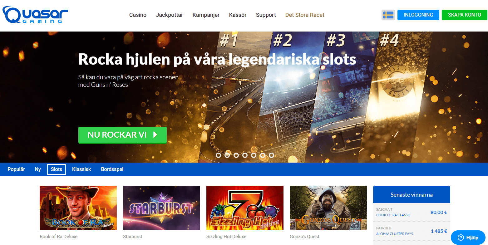 Quasar Gaming rocktävling