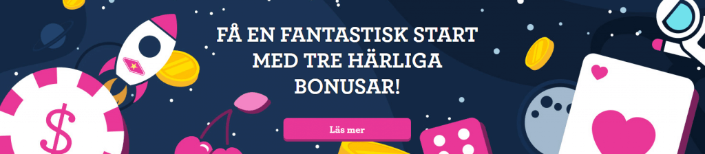 Veckans casino bonus Vinnarum