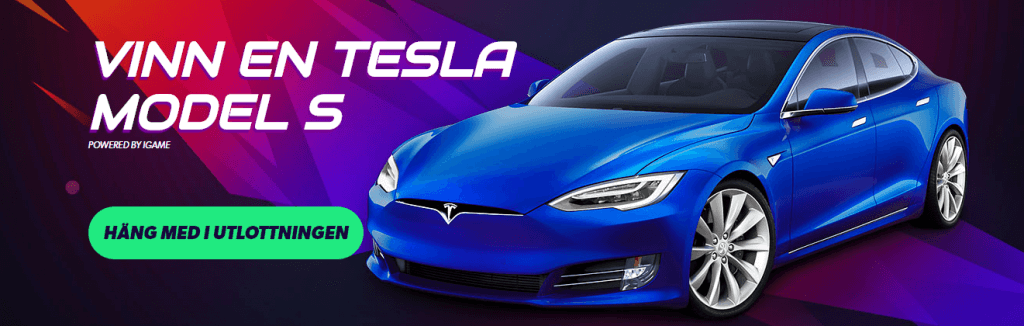 Vinn en Tesla bil hos igame