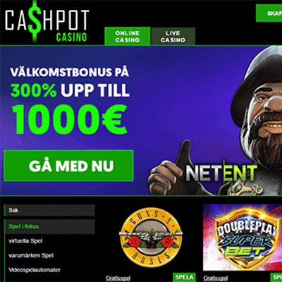 Cashpot casino bonus