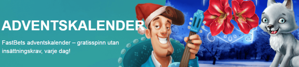 Julkalender hos Fastbet