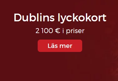 Lucky31 Dublin Lyckokort 2100 €