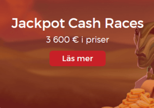 Lucky31 Sista Jackpot Cash Races Vinn 1000 €