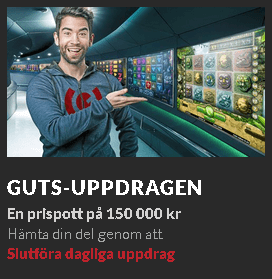 Guts Uppdragen En prispott på 150 000 kr