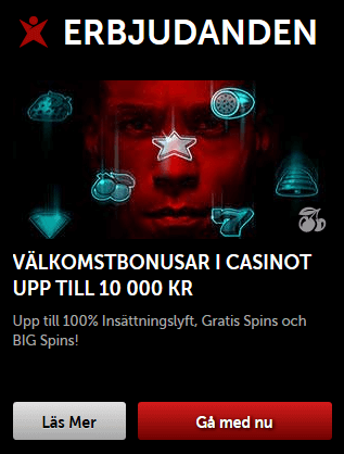 Betsafe nätcasino 10 000 kr i kontanter