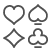 Videopoker symbol