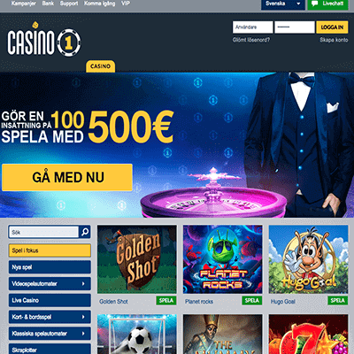 Casino1 bonus