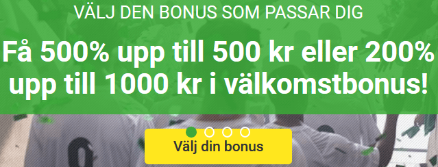 Nätcasino Unibet Logga in via vår förbättrade Bank-ID och få en bonus!