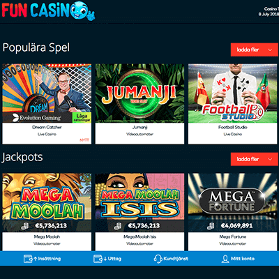 FunCasino freespins