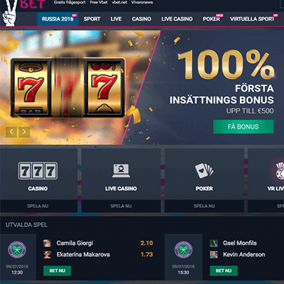 Vbet bonus