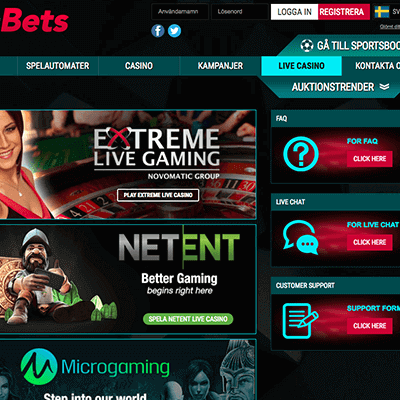 B-bets freespins