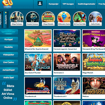 EuCasino freespins