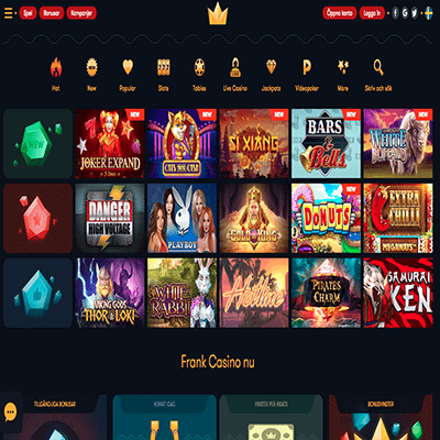 Frank Casino freespins