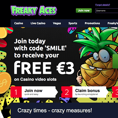 Freaky Aces bonus