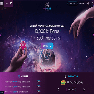 Genesis Casino bonus