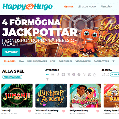 HappyHugo freespins