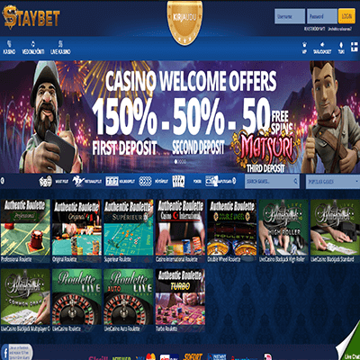 Staybet freespins