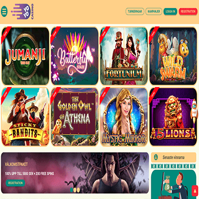 Yoyo Casino freespins