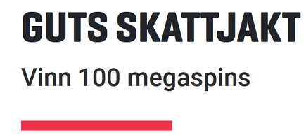Nätcasino Guts Skattjakt Vinn 100 Megaspins!