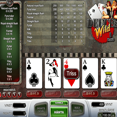 Videopoker gratis