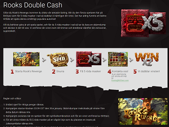 Bitstarz Casino - Rooks Double Cash!