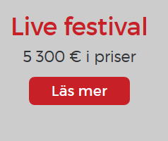 Nätcasino Lucky31 - Livefestival med vacker prispott på 2500 €!