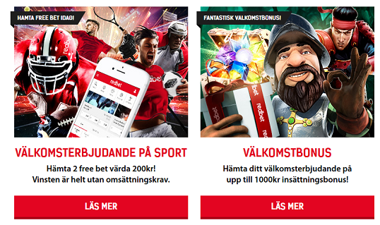 Nätcasino Redbet - Jackpotten 3 € miljoner - På endast ett snurr kan jackpotten bli din, testa lyckan direkt!