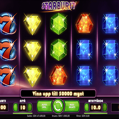 Starburst slot