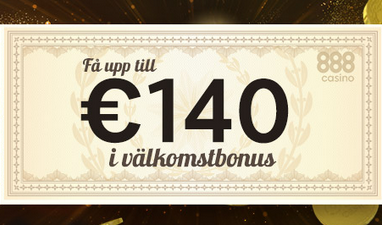 Klicka här för att sedan kunna få upp till 50 € freeplay varje dag hos 888 Casino!