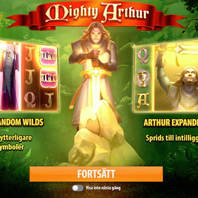 Mighty Arthur slots