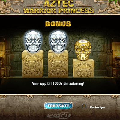 Aztec Warrior Princess Slots