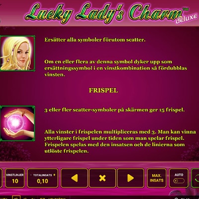 Lucky Lady's Charm Deluxe Slots