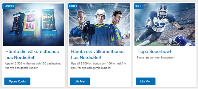 Registrera konto hos NordicBet och tävla om gratisspel och 10 000 kr kontanter!