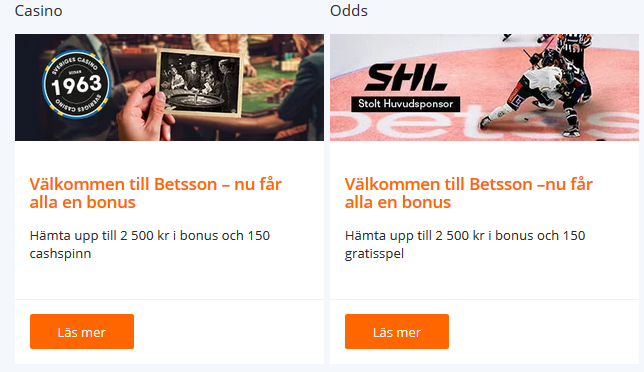 Registrera dig hos Betsson och tävla om mångmiljonerna eller tröstpriset på 10 000 kr!