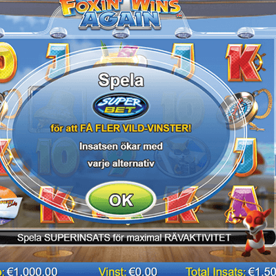 Foxin' Wins Again slots