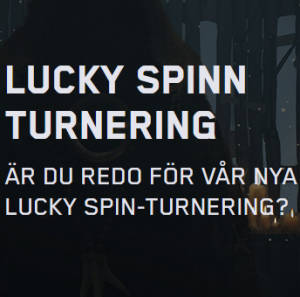 Delta i Lucky Spin-turneringen och vinn 25 000 kr på #1 plats hos Maria Casino!