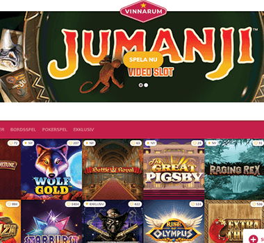 Vinnarum casino bonus