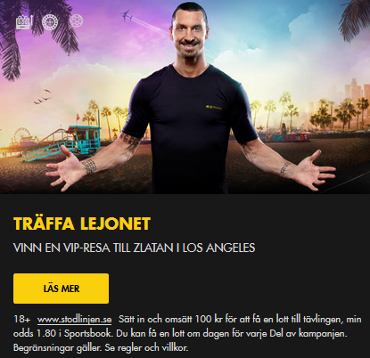 Tävla om att träffa Lejonet Zlatan i Los Angeles via Bethard!