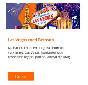 Tävla om Las Vegas-resan nu på Betsson!