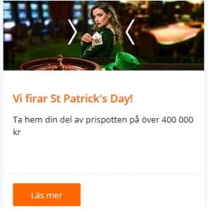 Vinn andel av en halv miljon kronor på Betsson!