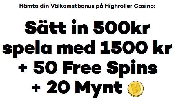 Bli medlem på Highroller och snurra sedan på deras Wheel!