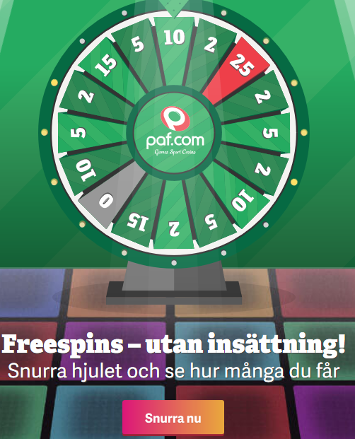 Registrera dig på Paf Casino och gör anspråk på din "goodiebag" på Kvinnodagen!