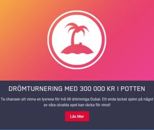 Vinn drömresan till Dubai på Maria Casino!