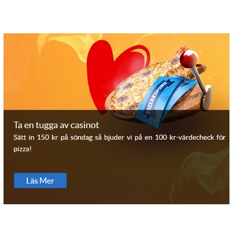 Få 100 kr rabattkod på pizza hos Sverigeautomaten!