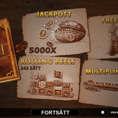 Lara Croft Temples and Tombs Slots