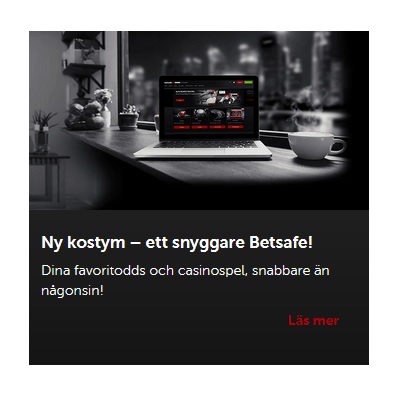 Spela på nya Betsafe - klicka här!