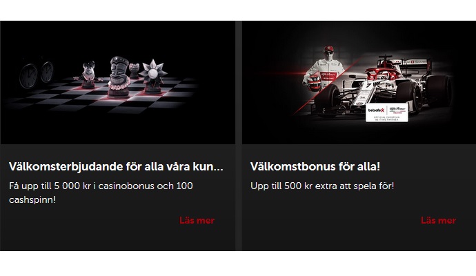 Klicka här och börja spela på nya Betsafe nu!