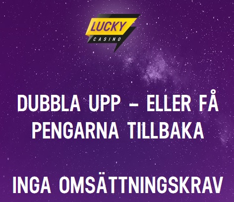 Klicka här och börja spela på odds via Lucky Casino!